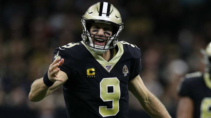 Drew Brees con Saints