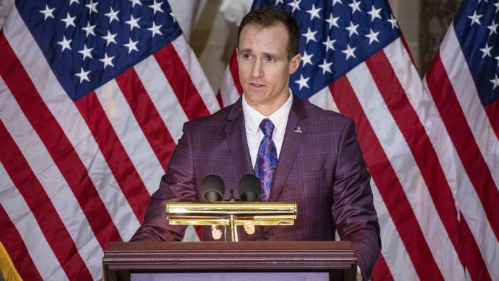 Drew Brees en el Congreso