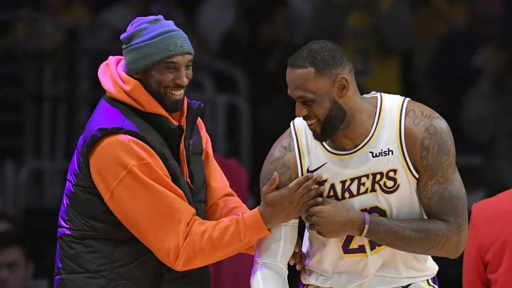 LeBron James y Kobe Bryant
