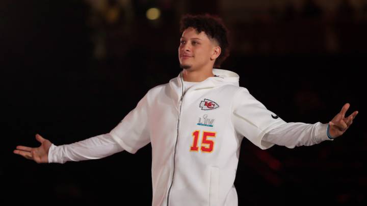 Patrick Mahomes con Chiefs
