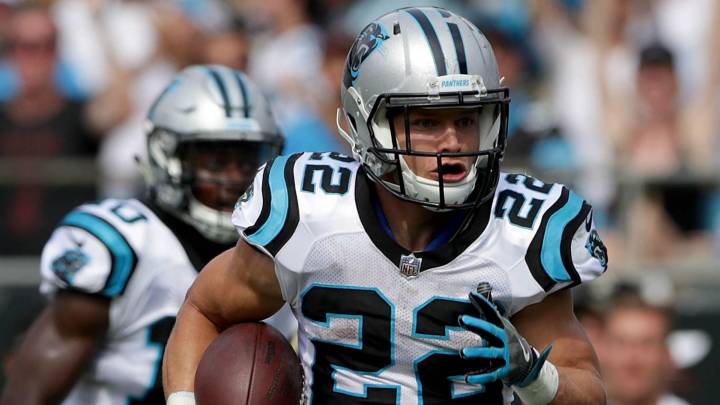 Christian McCaffrey con los Panthers