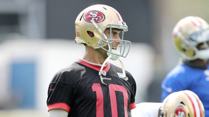 Jimmy Garoppolo con 49ers