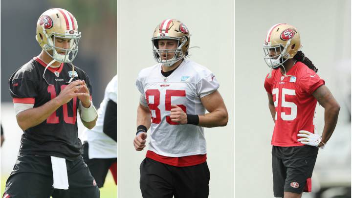 Garoppolo, Kittle y Sherman