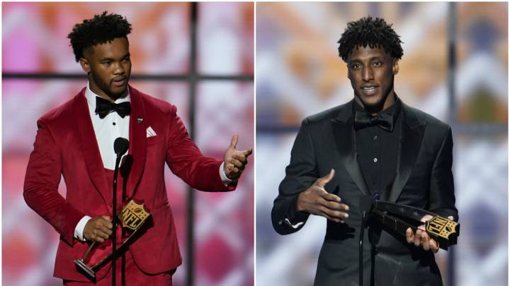 Kyler Murray y Michael Thomas