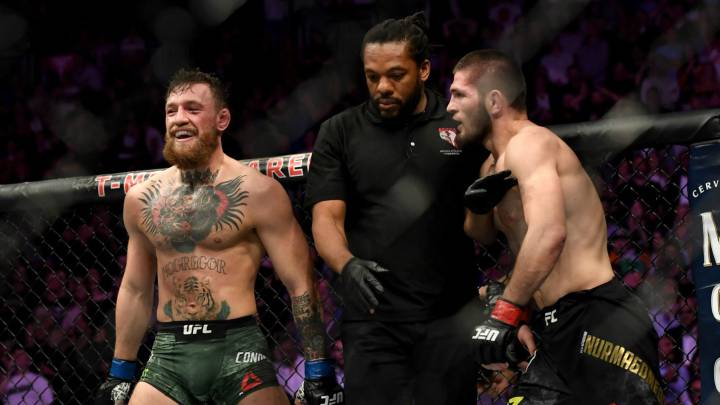 Khabib estalla contra McGregor: "100 mil por vencer a ese imbécil"
