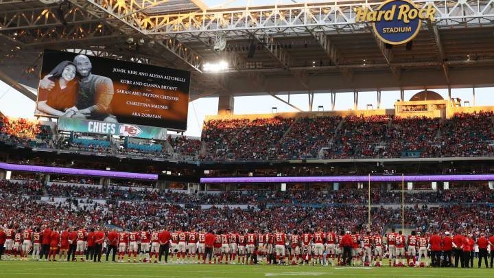 Homenaje a Kobe Bryant en el Super Bowl LIV