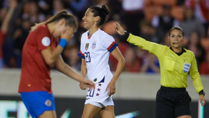 USA femenil aplasta a Costa Rica y avanza a semifinales
