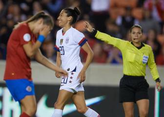 USA femenil aplasta a Costa Rica y avanza a semifinales
