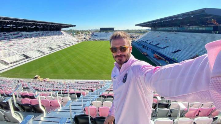 Beckham da un adelanto de las instalaciones de Inter Miami