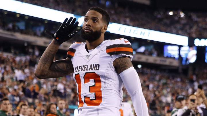 Odell Beckham Jr. con Browns