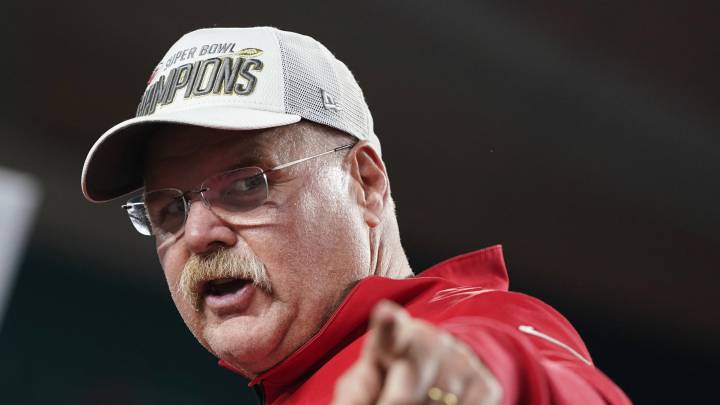 Andy Reid con Chiefs