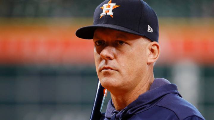 AJ Hinch en la ALCS de 2019