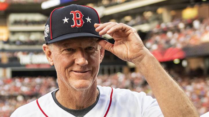 Ron Roenicke con Red Sox