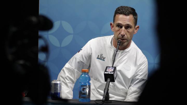 Kyle Shanahan con 49ers