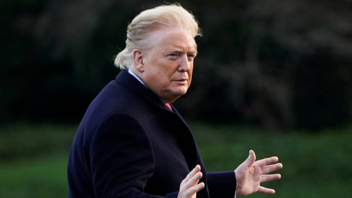 Donald Trump en la Casa Blanca