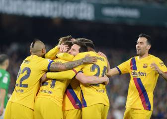 El Barça resurgió y remontó el marcador ante el Betis