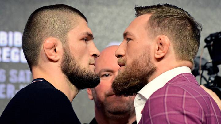 Conor McGregor y Khabib Nurmagomedov