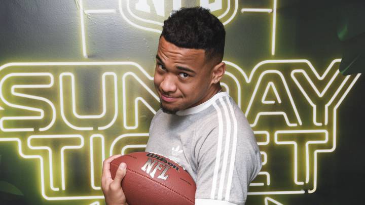 Tua Tagovailoa en evento de la NFL