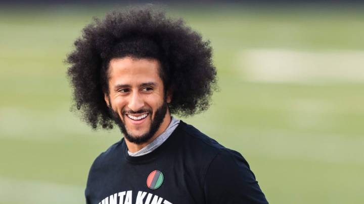 Colin Kaepernick en evento