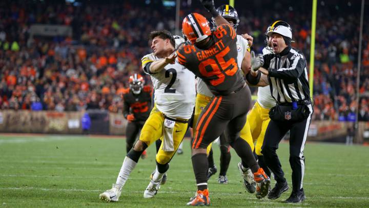 Pelea entre Myles Garrett y Mason Rudolph