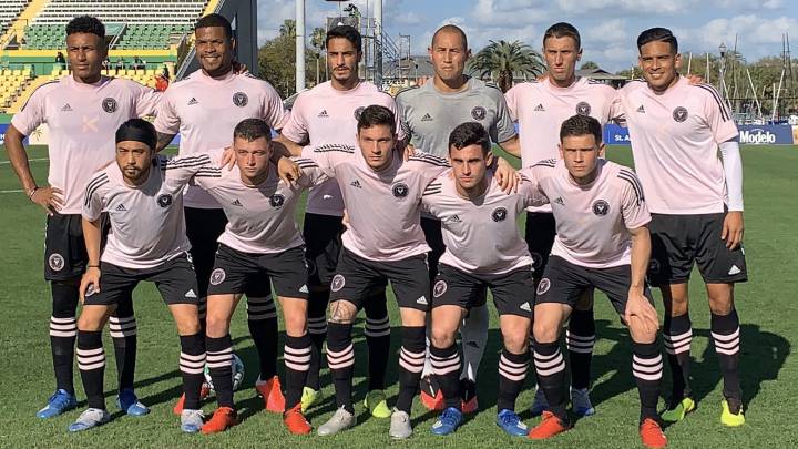 El primer once titular en la historia del Inter Miami