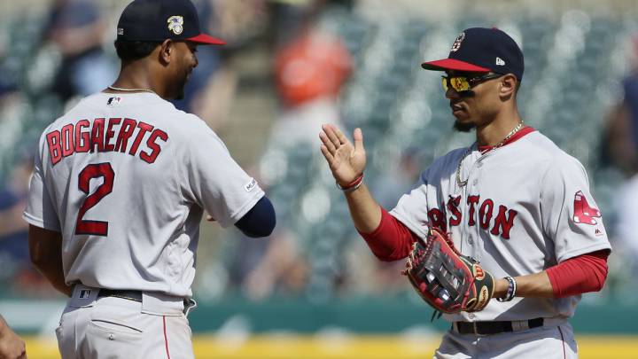 Mookie Betts y Xander Bogaerts