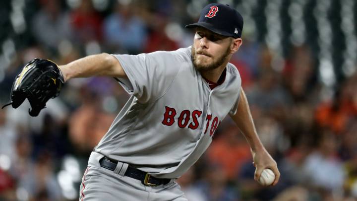Chris Sale con los Red Sox