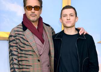 ¡Tom Holland y Robert Downey Jr. en 'Back to the Future'!