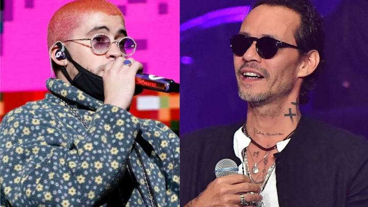 Marc Anthony y Bad Bunny, los latinos que más lucran con giras