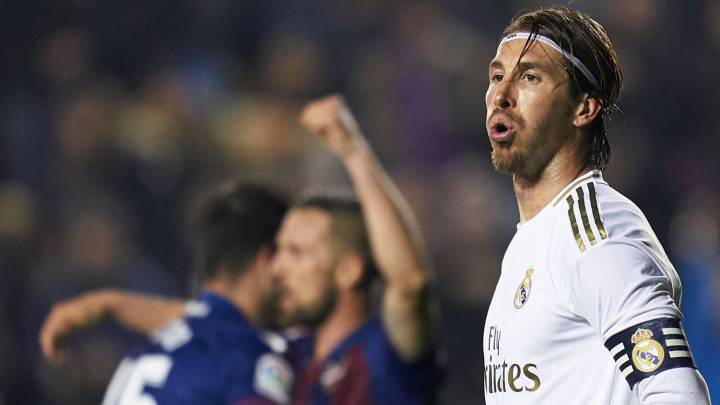 Real Madrid pierde ante Levante y cede el liderato en LaLiga