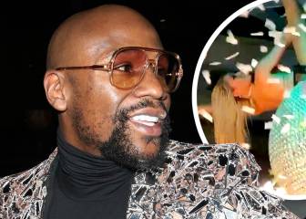 El gran festejo de Mayweather Jr, con strippers y famosos