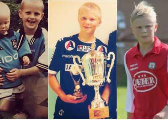 10 fotos inéditas de Erling Haaland, la nueva joya del fútbol