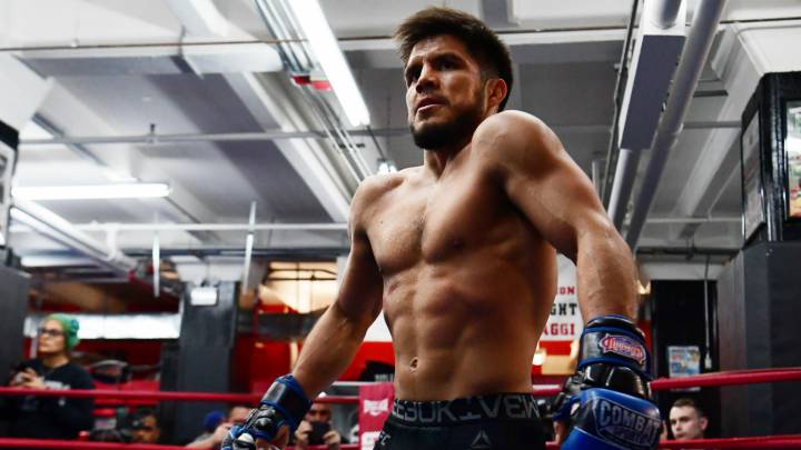 Henry Cejudo en entrenamiento