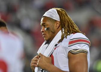 Chase Young, sin actividad física en el Combine