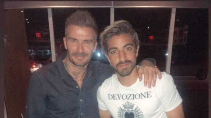 Pizarro y Beckham cenaron previo al debut en la MLS