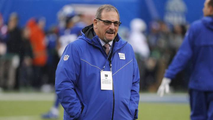 David Letteman con los Giants