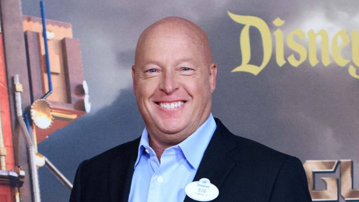 Bob Chapek en evento de Disney