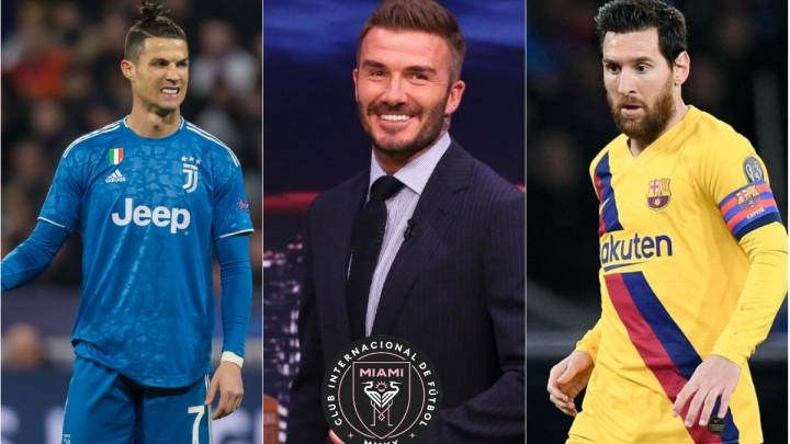 David Beckham no descarta a Cristiano y Messi para Inter Miami
