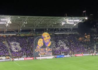 Barra de LAFC brinda homenaje a Kobe y Gianna Bryant
