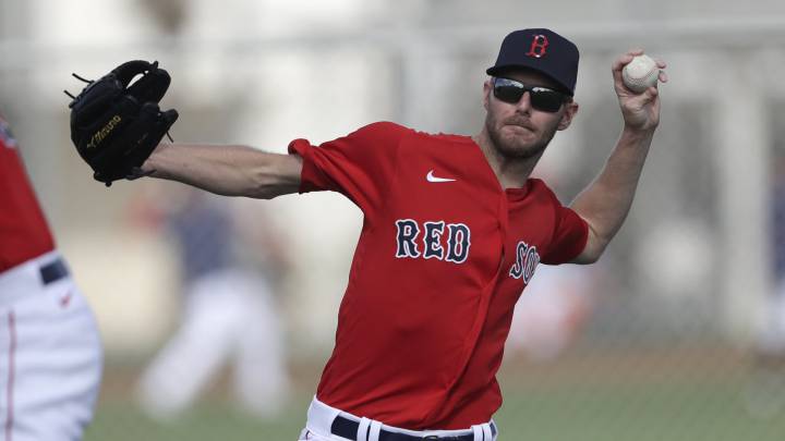 Chris Sale con los Red Sox