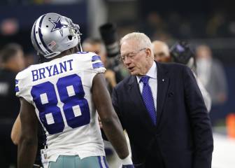 Jerry Jones, contemplando un posible regreso de Dez Bryant