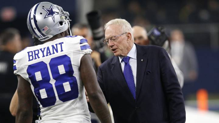Dez Bryant y Jerry Jones