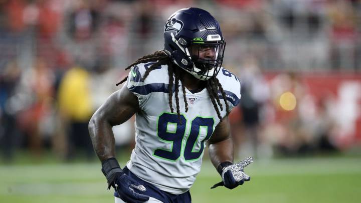 Jadeveon Clowney con los Seahawks
