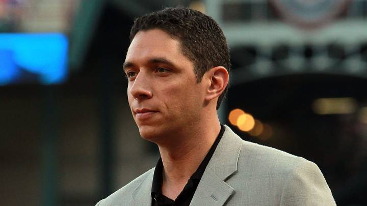 Jon Daniels con los Rangers