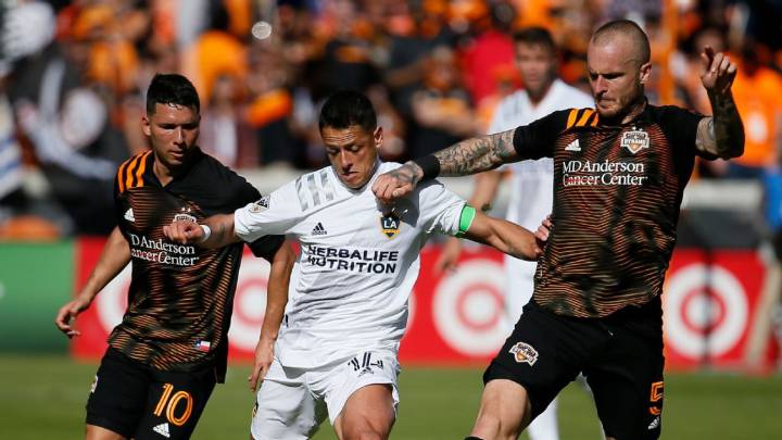 Chicharito desparecido en el empate entre Galaxy y Dynamo