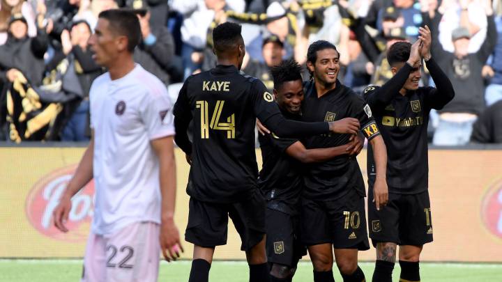 Carlos Vela encamina victoria de LAFC en debut de Inter Miami