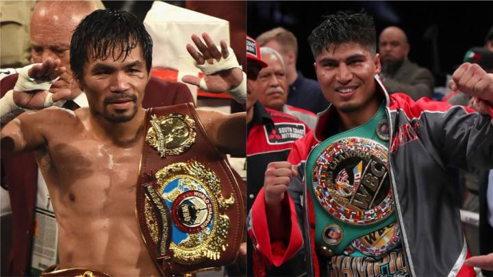 Manny Pacquiao y Mikey García
