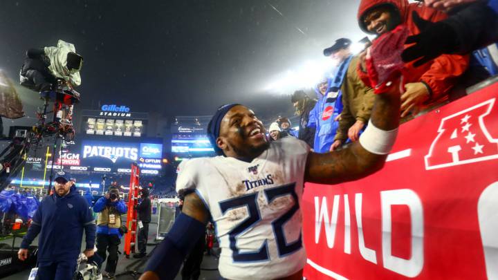 Derrick Henry con los Titans