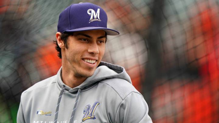 Christian Yelich con los Brewers