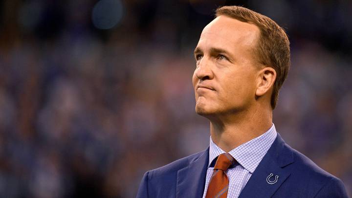 Peyton Manning en evento de los Colts